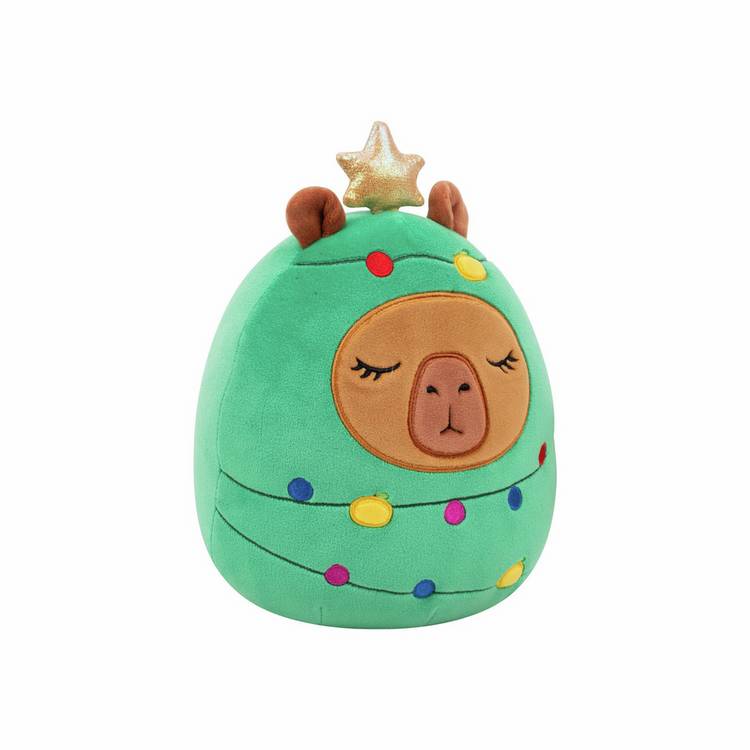 Squishmallow Lijjian Capybara soft toy 7.5 inch, UK version