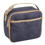Argos Home tan and navy lunch bag thermal insulation, UK version