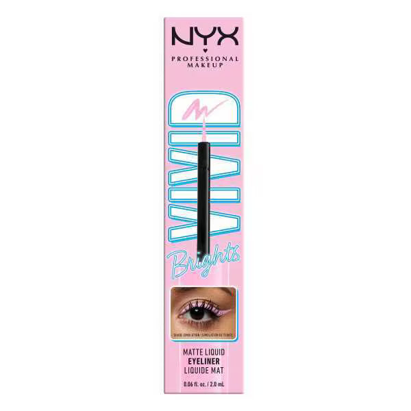NYX Professional Makeup Liquid Eyeliner Sneaky Pink, importiert aus Großbritannien