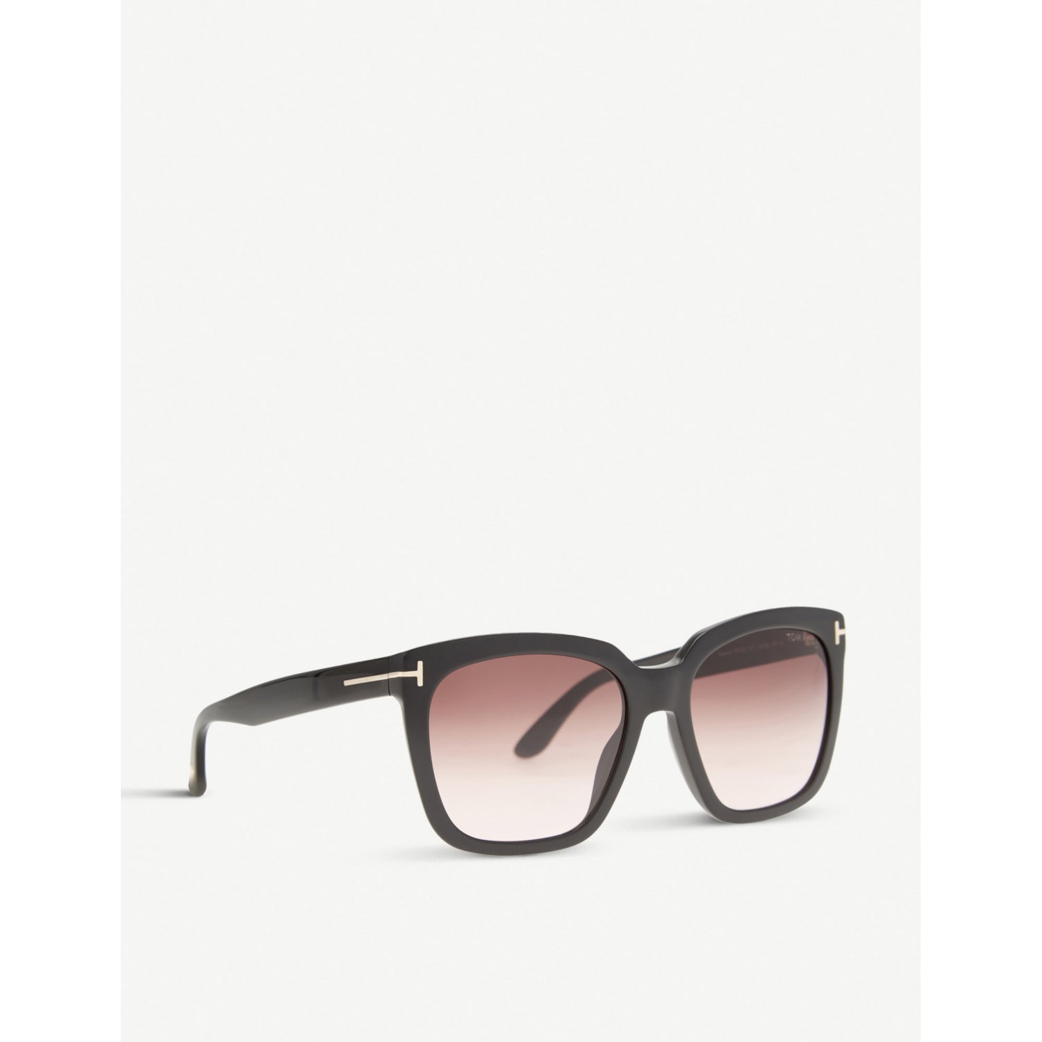 Tom Ford TF502 burgundy gradient sunglasses, imported from the UK