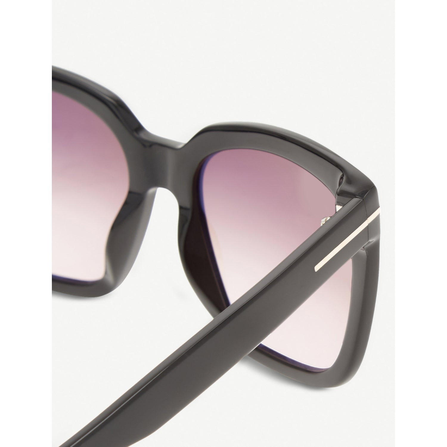 Tom Ford TF502 burgundy gradient sunglasses, imported from the UK