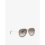 Gucci aviator sunglasses emerald green gradient lenses - British product