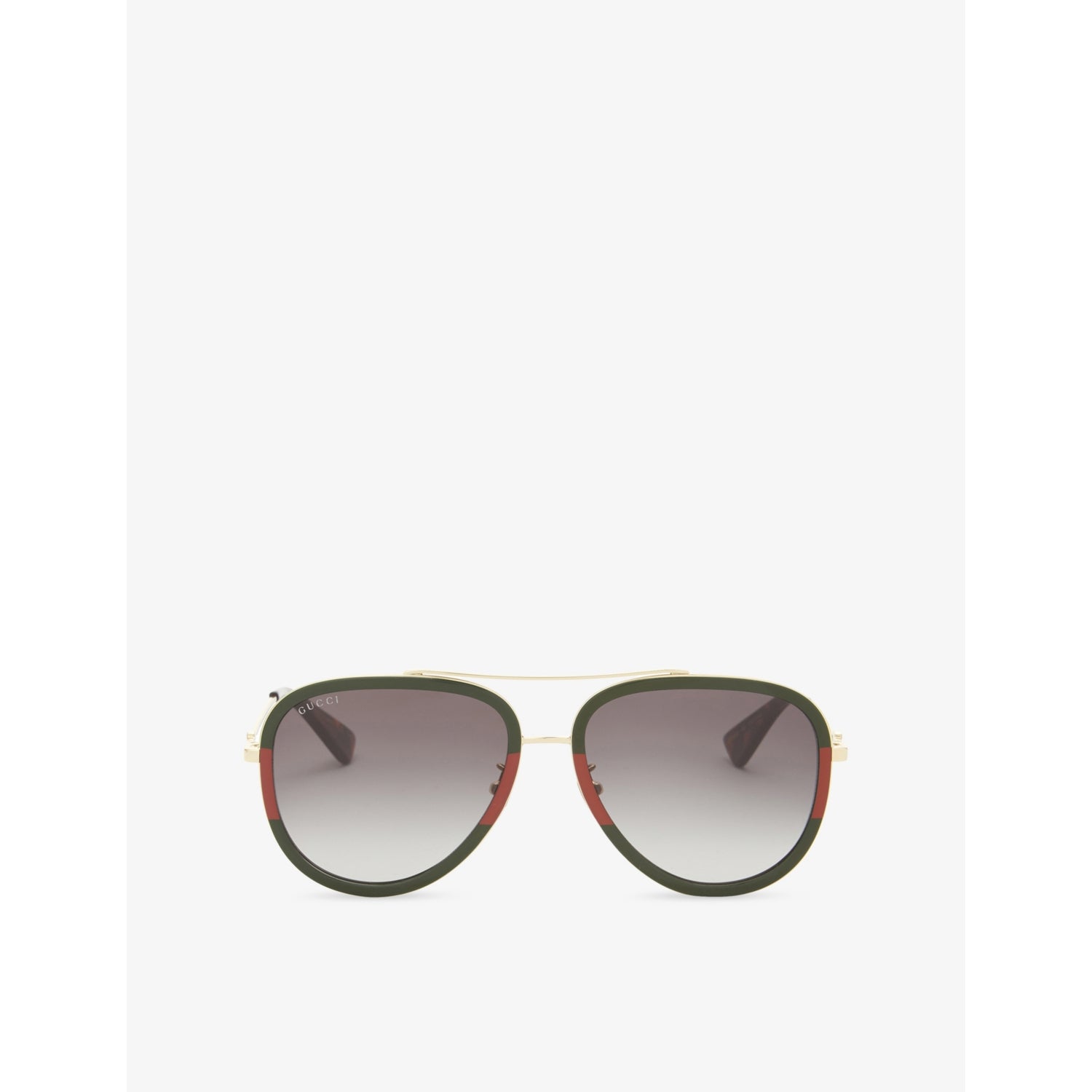 Gucci aviator sunglasses emerald green gradient lenses - British product