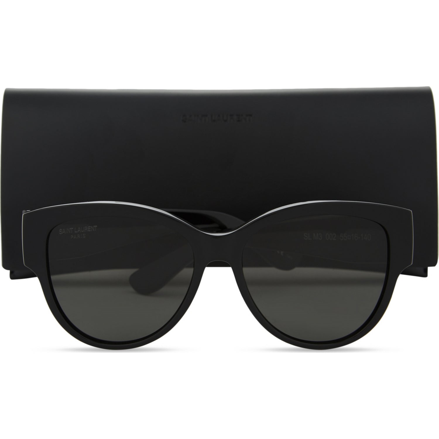 Saint Laurent M3 oval-frame sunglasses, imported from the UK