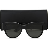 Saint Laurent M3 oval-frame sunglasses, imported from the UK