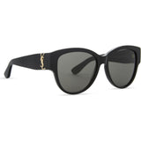 Saint Laurent M3 oval-frame sunglasses, imported from the UK