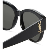 Saint Laurent M3 oval-frame sunglasses, imported from the UK