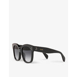 Valentino cat-eye sunglasses with Rockstud details, imported from the UK