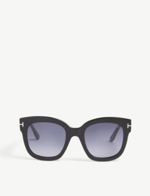 Tom Ford Beatrix square-frame sunglasses, imported from the UK