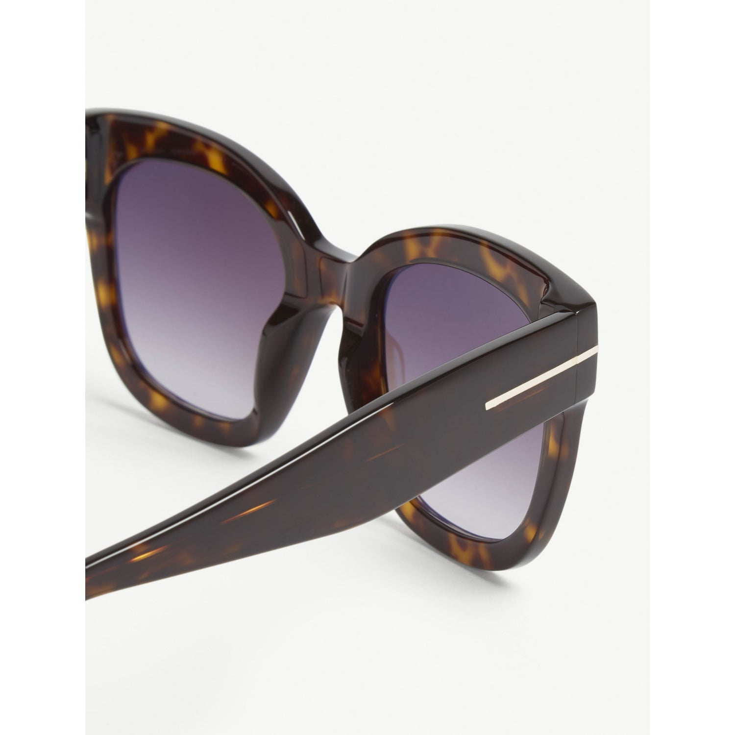 Tom Ford Beatrix square-frame sunglasses blue lenses, imported from the UK