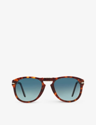 Persol acetate aviator sunglasses tortoiseshell 52mm (British brand)