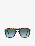 Persol acetate aviator sunglasses tortoiseshell 52mm (British brand)