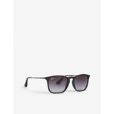 Ray-Ban RB4187 square frame rubber sunglasses 13.5cm (British brand)