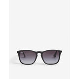 Ray-Ban RB4187 square frame rubber sunglasses 13.5cm (British brand)