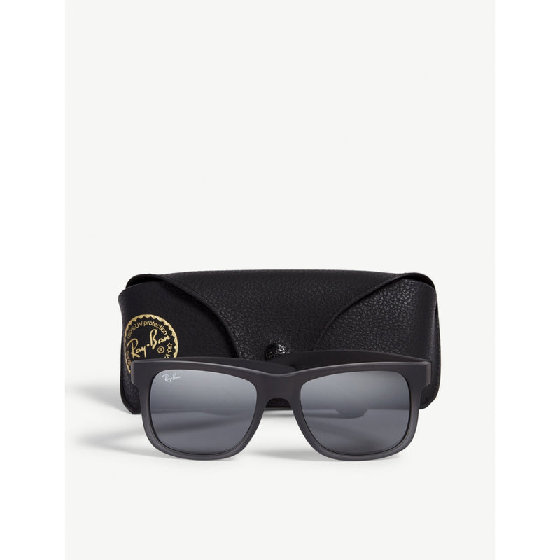 Ray-Ban Justin square-frame sunglasses, imported from the UK