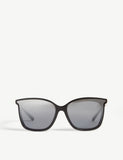 Michael Kors Zermatt square-frame sunglasses, imported from the UK