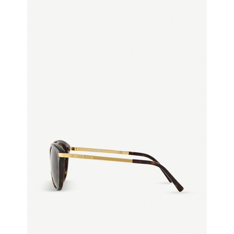 Michael Kors butterfly-shape sunglasses MK2023 metal acetate, UK version