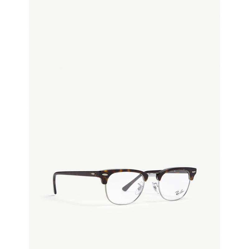 Ray-Ban Clubmaster rectangle glasses with tortoiseshell trims - British product