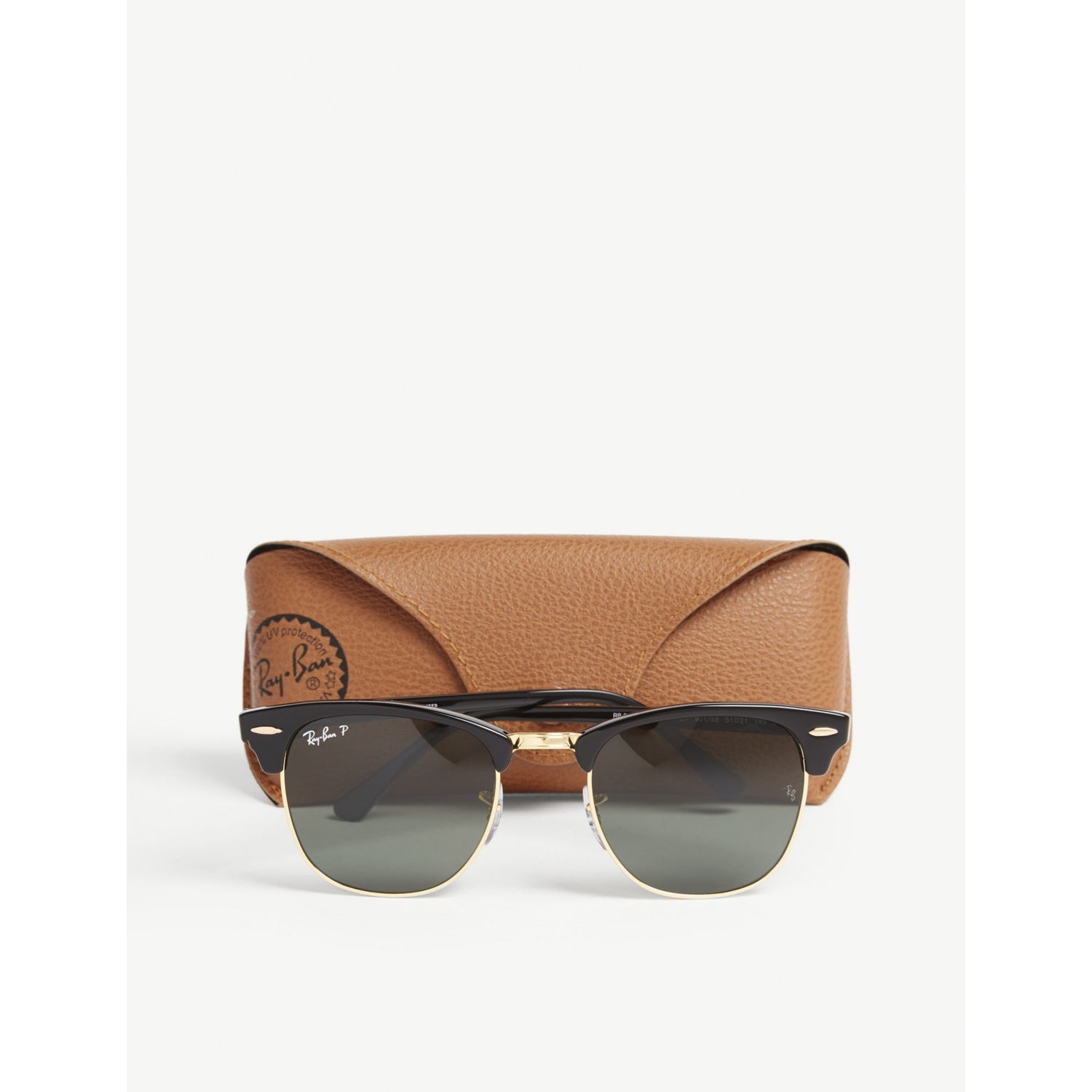 Ray-Ban Clubmaster RB3016 square-frame sunglasses - British product