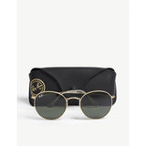 Ray-Ban Clubmaster square-frame sunglasses with Havana print, imported from the UK