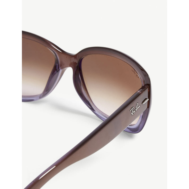 Ray-Ban Jackie Ohh rectangle-frame sunglasses, imported from the UK