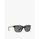 Versace VE4307 rectangular acetate and metal sunglasses, imported from the UK