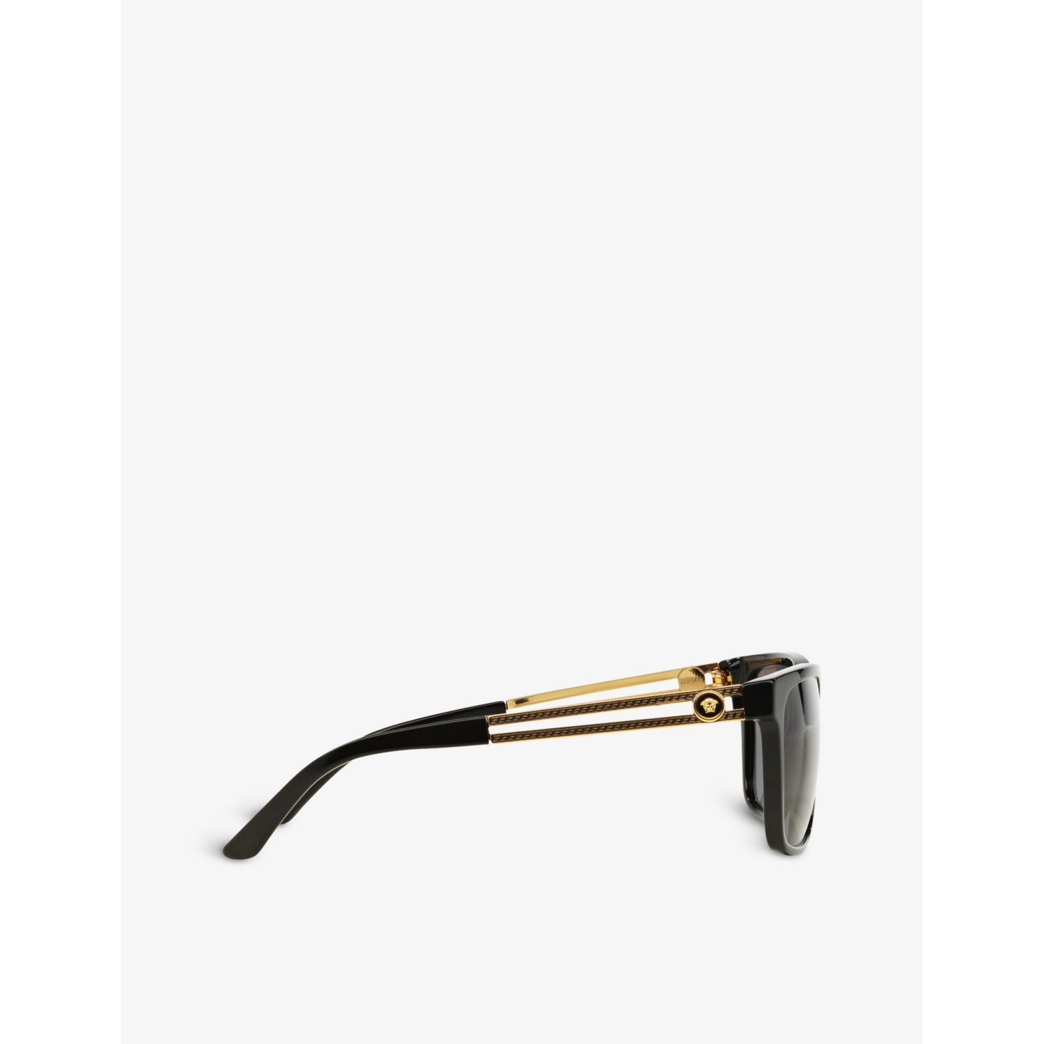 Versace VE4307 rectangular acetate and metal sunglasses, imported from the UK
