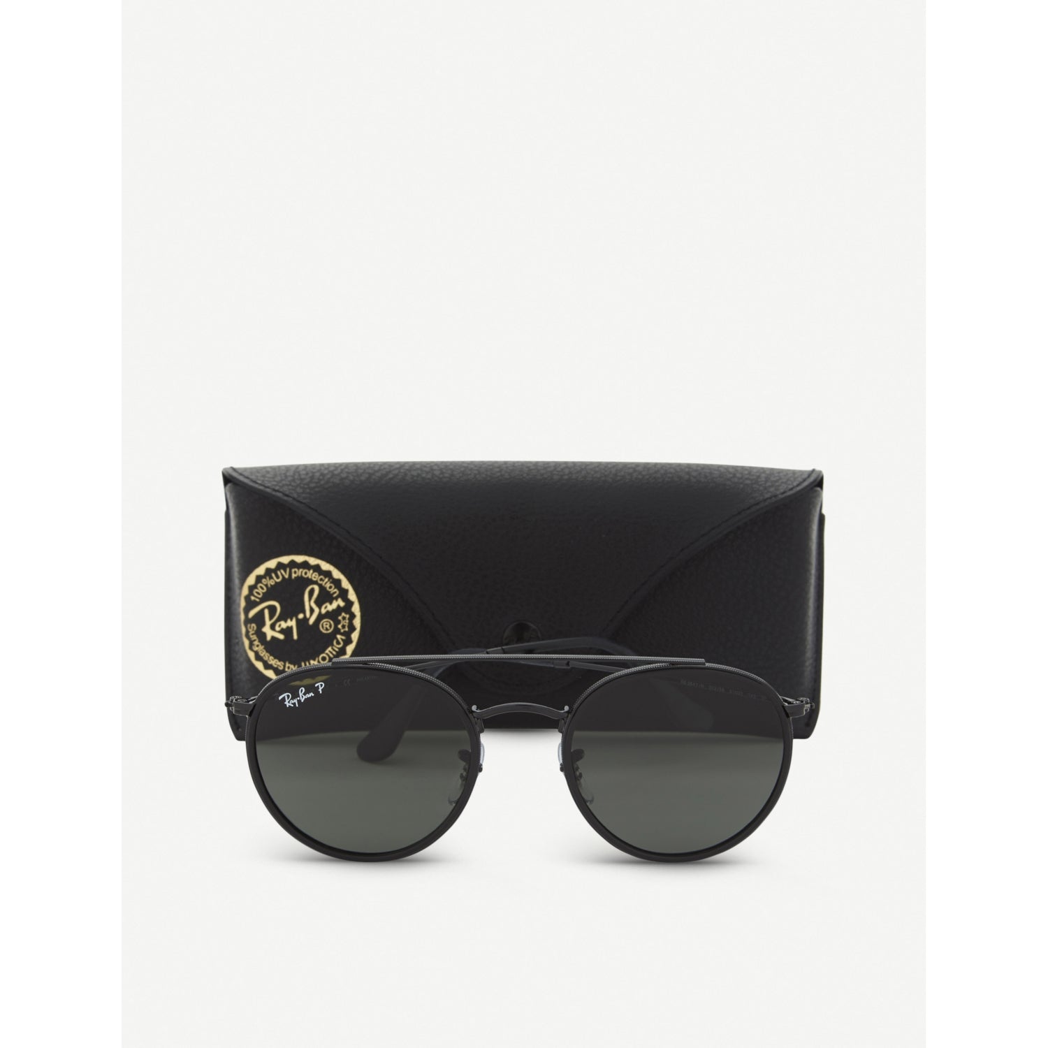 Ray-Ban RB3647 round-frame sunglasses, imported from the UK