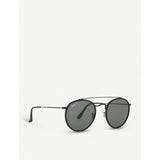 Ray-Ban RB3647 round-frame sunglasses, imported from the UK