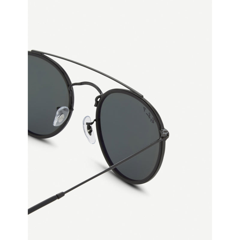 Ray-Ban RB3647 round-frame sunglasses, imported from the UK