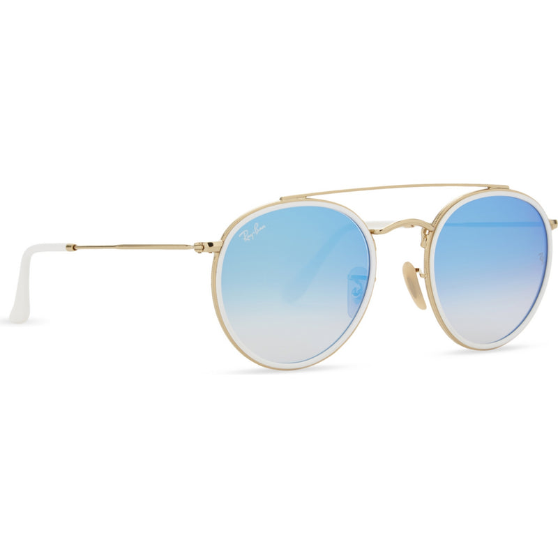 Ray-Ban Rb3647 round-frame sunglasses, imported from the UK