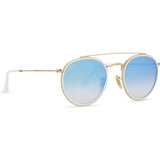 Ray-Ban Rb3647 round-frame sunglasses, imported from the UK