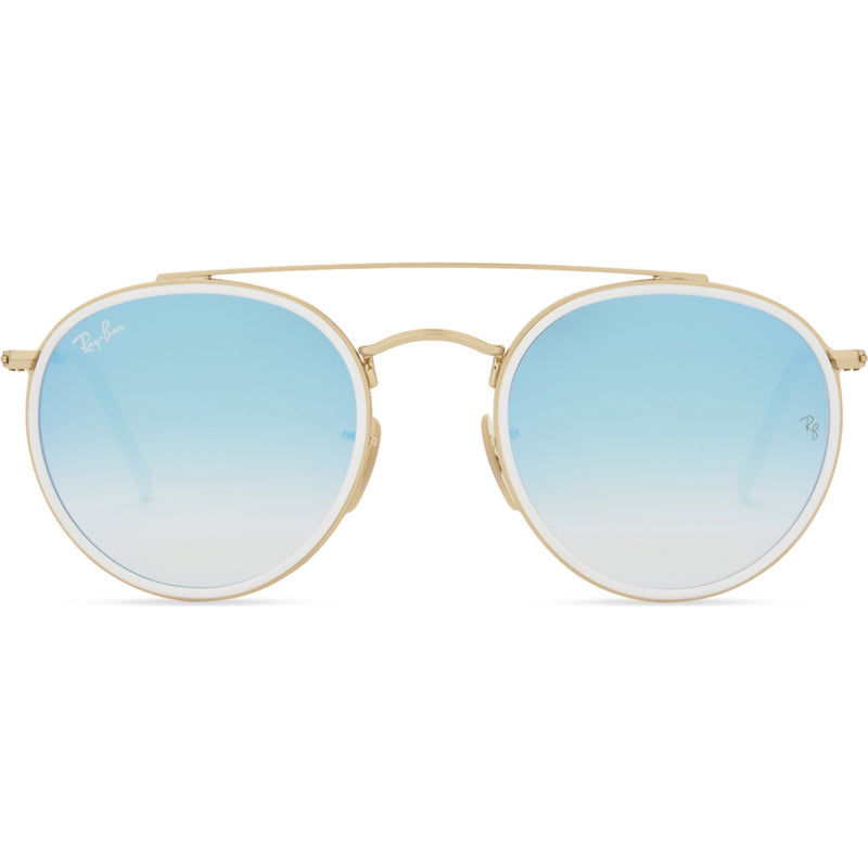 Ray-Ban Rb3647 round-frame sunglasses, imported from the UK