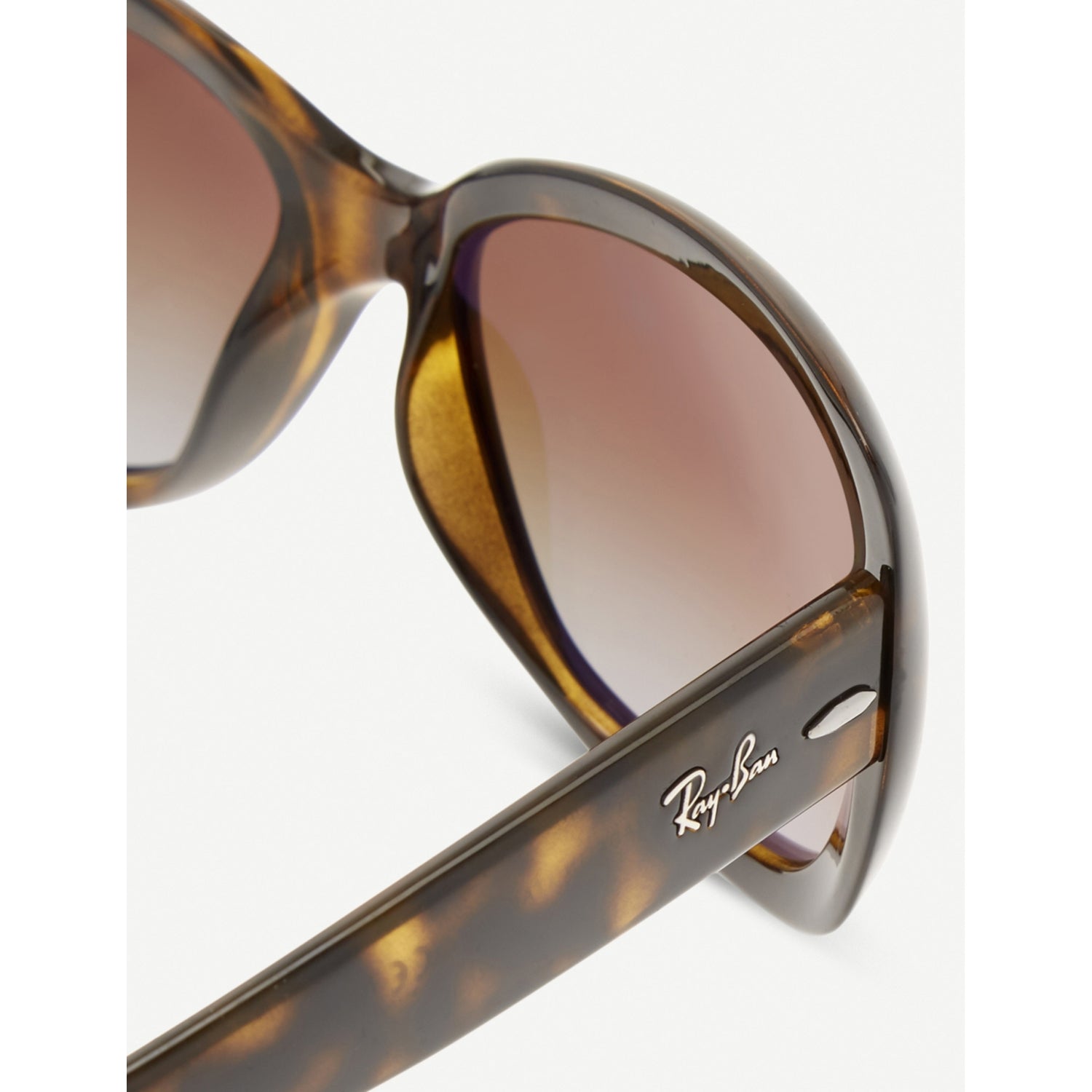 Ray-Ban Jackie Ohh tortoiseshell polarised sunglasses RB4101, imported from the UK