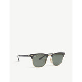 Ray-Ban RB3716 square-frame sunglasses with gold-toned metal (British brand)