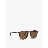 Persol PO3210 Typewriter Edition round sunglasses 14.5cm (British brand)