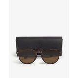 Persol PO3210 Typewriter Edition round sunglasses 14.5cm (British brand)