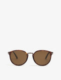Persol PO3210 Typewriter Edition round sunglasses 14.5cm (British brand)