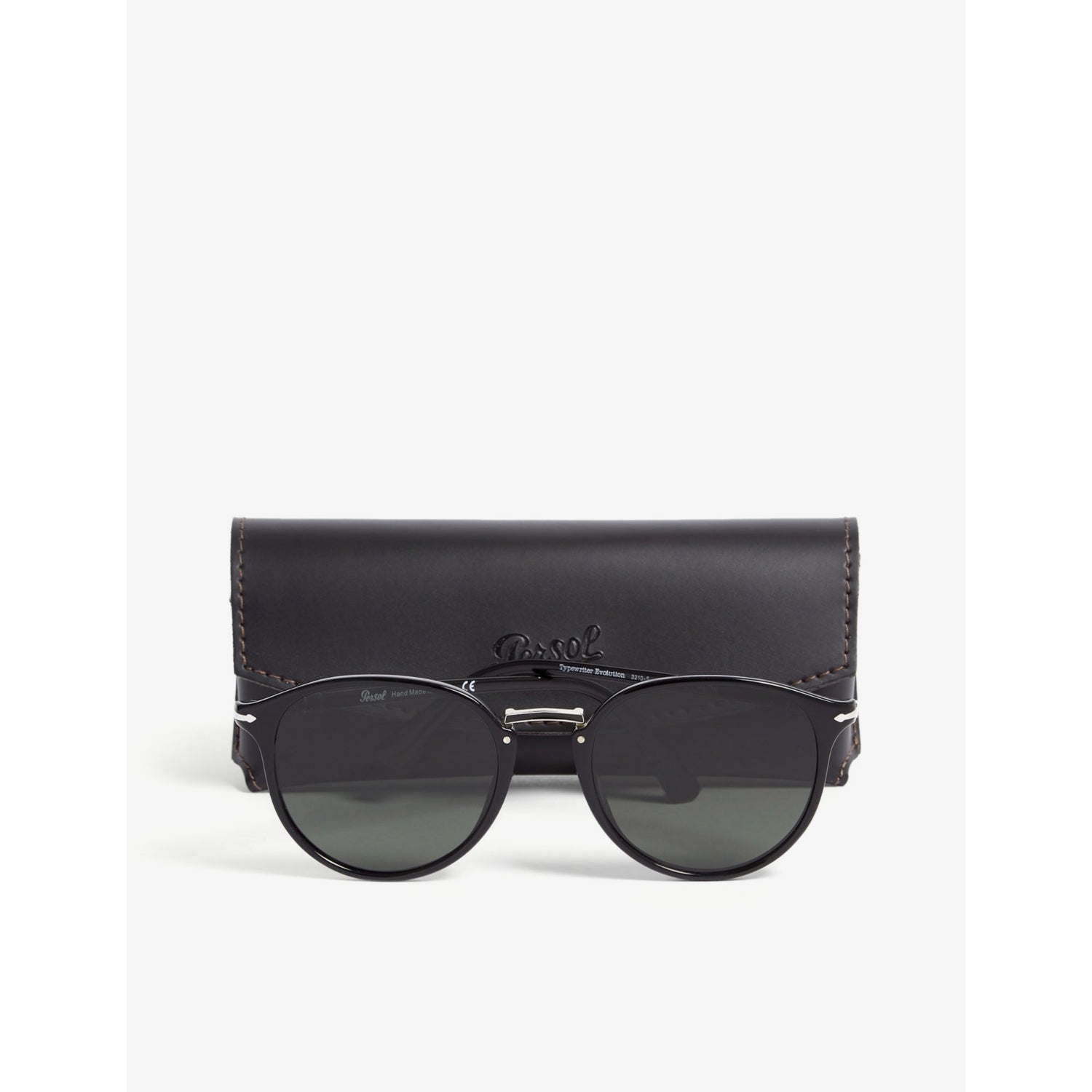 Persol oval-frame sunglasses with tinted lenses (British brand)