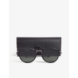 Persol oval-frame sunglasses with tinted lenses (British brand)