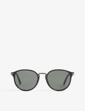 Persol oval-frame sunglasses with tinted lenses (British brand)