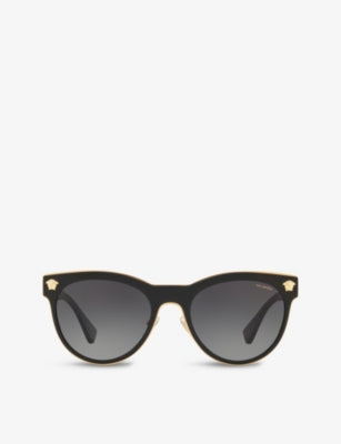 Versace VE2198 metal polarised sunglasses 5.4cm lens, UK version