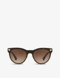 Versace VE2198 phantos-frame metal sunglasses, imported from the UK