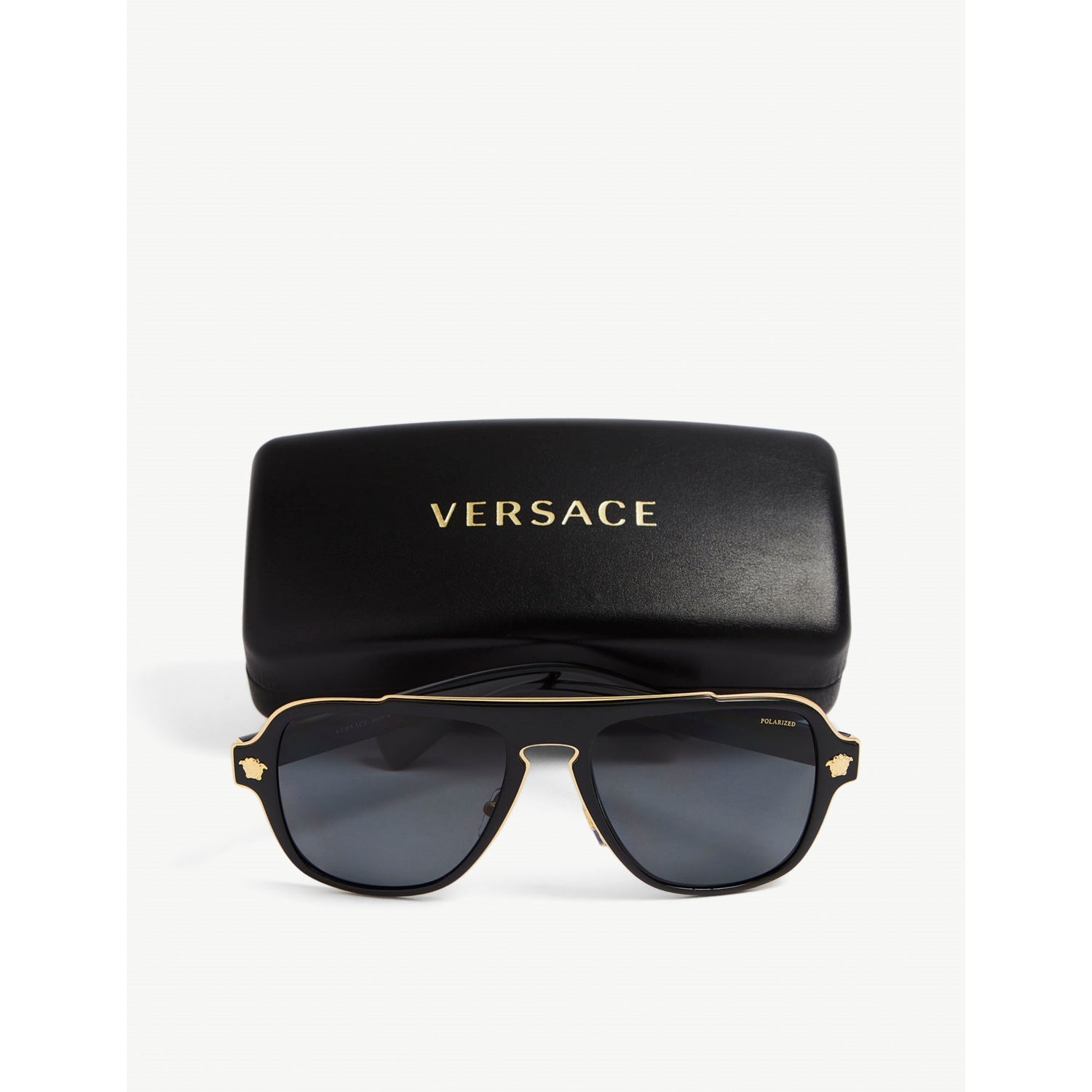 Versace VE2199 square-framed metal sunglasses (British brand)