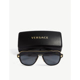 Versace VE2199 square-framed metal sunglasses (British brand)
