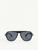 Versace VE2199 square-framed metal sunglasses (British brand)