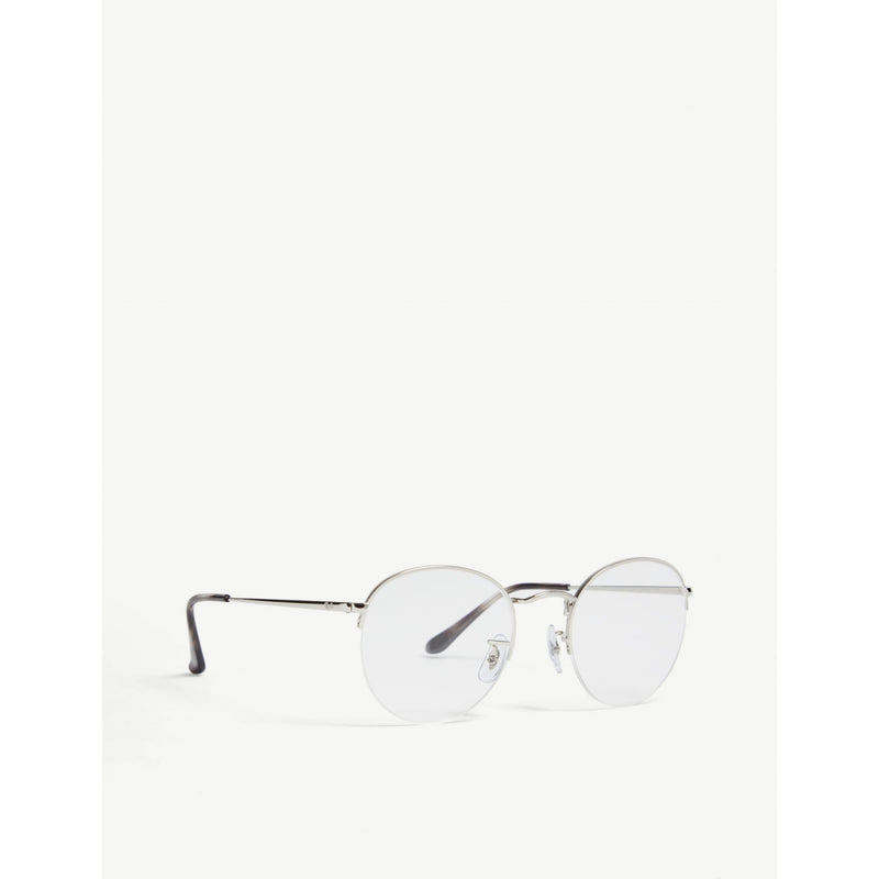 Ray-Ban Phantos half-frame glasses clear lenses (British brand)
