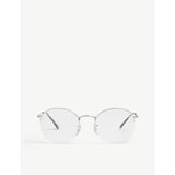 Ray-Ban Phantos half-frame glasses clear lenses (British brand)