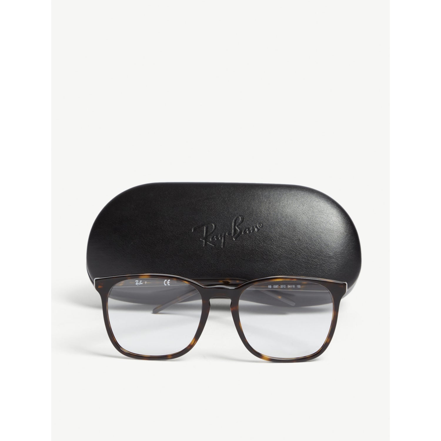 Ray-Ban optical glasses square-frame Havana 14cm, imported from the UK
