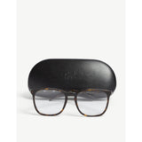 Ray-Ban optical glasses square-frame Havana 14cm, imported from the UK